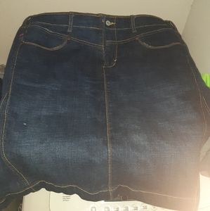 Levi's Jean skirt sz16